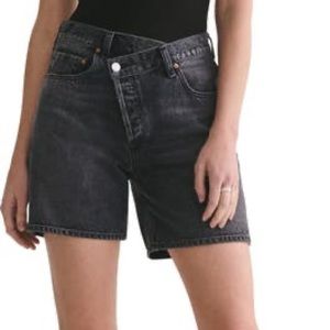 AGOLDE Criss-Cross Shorts Size 25